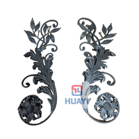 Accesorios de Hierro Forjado, Balaustres para Pasamanos de Escalera con Acabado Antioxidante, Resistentes al Agua y Duraderos, Accesorios Decorativos