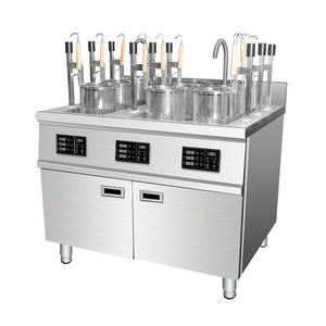 Machine à Cuire les Pâtes Automatique Commerciale |   Cuiseur à nouilles électrique avec système de levage automatique, 6 têtes, cuisinière intelligente - Product Image 3