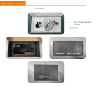 อะแดปเตอร์ CCS1ชาร์จเร็ว DC chademo 250A 1000V สำหรับรถยนต์ Tesla VW ID4 Skoda Skoda Renault Renault Kia Hyundai BMW Bud MG - Product Image 6