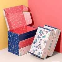 Carton pliable avec logo personnalisé Boîte en carton pliable en papier kraft pour emballage d'expédition de parfum de bijoux Boîte en carton cadeau de Noël