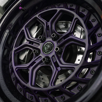 Rines Forjados de Alto Rendimiento Personalizados de 19, 20, 21, 22 y 23 Pulgadas, Diseño Multirradio, 5X120 5X112, Rines de Lujo con Logotipo Personalizado para X5 Panamera