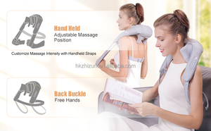 เครื่องนวดไหล่และคอแบบพกพา รุ่นขายดี พร้อมฟังก์ชั่นความร้อน นวดชิอัตสึ 6 มิติ ใช้พลังงานจาก USB ควบคุมเวลาได้ เหมาะสำหรับใช้ที่บ้านและที่ทำงาน - Product Image 4