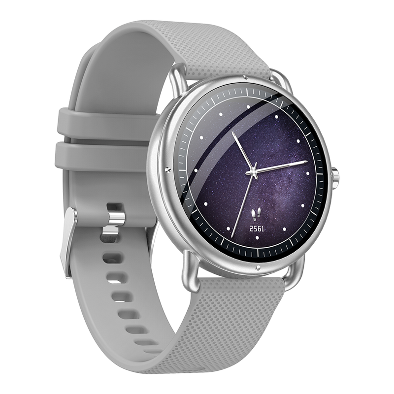 Smart Watch Round Dial Stainless Steel