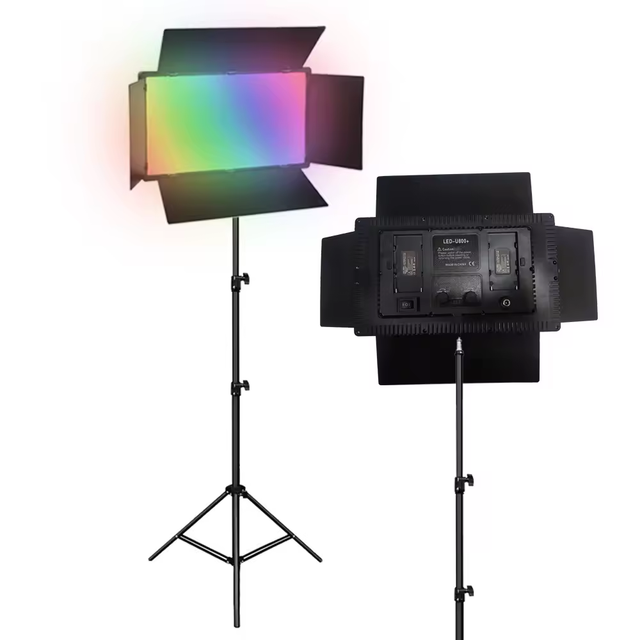 U600 U800 RGB Adjustable Brightness Halogen Studio Light 24inches CRI 95 IP33 Rated 50000 Hours Lifespan Dimmable Lighting