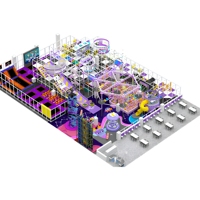 Solution clé en main pour équipement de jeu intérieur pour enfants, aire de jeux souple, projecteur LED, jeu de projection, fabricant certifié EN ASTM