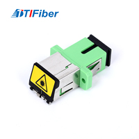 Adaptador de Fibra Óptica LC UPC SM SX DX Macho Hembra Directo de Fábrica, Verde, Azul o Color Personalizado para Redes de Telecomunicaciones