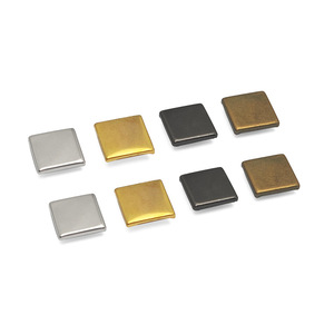 Square Rivets Flat Double Layer <b>Iron</b> Rivets <b>7</b> 8 10 12mm Durable For Bags Leather Shoes Hats Accessories Wholesale - Product Image 3