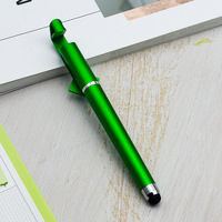 Support multifonction pour téléphone portable à écran tactile Stylo à encre gel pour impression de codes QR avec logo personnalisé