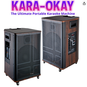 Altavoz con Ruedas <span class=keywords><strong>de</strong></span> Madera <span class=keywords><strong>de</strong></span> Alta Calidad, Buen <span class=keywords><strong>Sonido</strong></span> <span class=keywords><strong>y</strong></span> Gran Potencia, TWS, DC 12V/12A, Recargable, Audio para Exteriores con Micrófono - Product Image 6