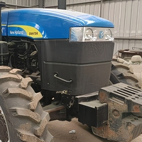 Traktor New Holland SNH704 70hp Penggerak Empat Roda dengan Mesin Transmisi Pertanian, Harga Terjangkau, Kualitas Unggul.