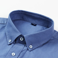 Chemise de travail en coton pour homme, coupe ajustée, manches courtes, motif 3D, séchage rapide, couleur unie