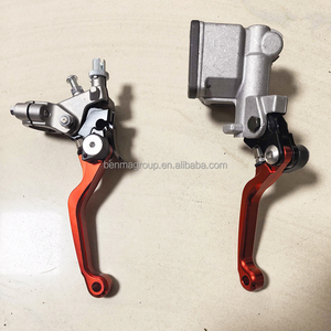 Palanca de <span class=keywords><strong>Freno</strong></span> y <span class=keywords><strong>Embrague</strong></span> para Motocicleta de 7/8" 22mm, Aleación de Aluminio para Motocross, para CRF TTR KLX, <span class=keywords><strong>Freno</strong></span> de Mano Delantero, <span class=keywords><strong>Acelerador</strong></span>, 50cc-160cc - Product Image 4