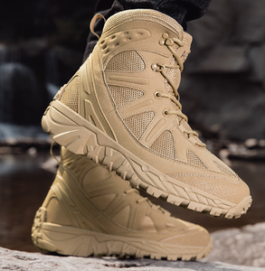 DF726 AS33 Chaussures de randonnée noires, kaki, vertes, nouvelles chaussures de randonnée d'été respirantes pour le camping et les sports de plein air - Product Image 6