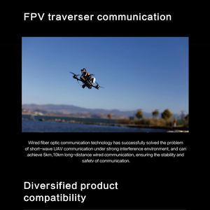 Accessoires 2026 : Module de données d'image à fibre optique, prolongateur de relais 5km/10km/15km, prend en charge le signal filaire 20km pour drones FPV - Product Image 6