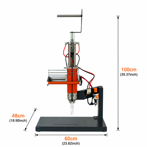 Máquina troqueladora neumática semiautomática de alta precisión 60x48x100cm para maquinaria y ferretería - Product Image 1