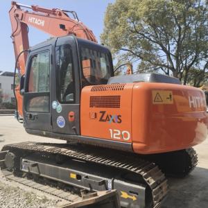 Excavadora de Orugas Hitachi ZX120 de Diseño Original Usada, 12 Toneladas, Capacidad de Cucharón de 0.52m, con Motor, PLC y Caja de Cambios en Buen Estado - Product Image 1