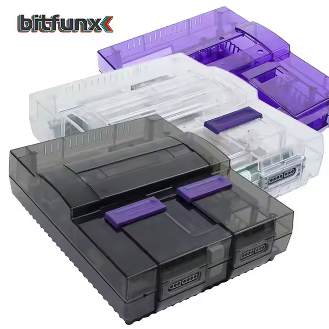 Retro Game Replacement Shell Snes Console Shell SNES case for Super Nintend NES SNES Retro Game Accessories