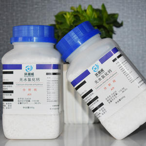 Fabricante Vende Cloruro de Calcio Anhidro Grado Analítico AR 10043-52-4 Reactivo Químico a Prueba de Humedad y Moho - Product Image 1