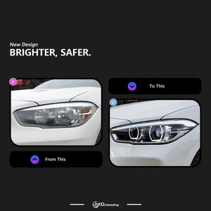 Lampe frontale de style de voiture pour BMW F20 Phares 2015-2018 F21 116i 118i <span class=keywords><strong>120i</strong></span> LED Projector Lens Design DRL Signal Lamp Automotive - Product Image 3