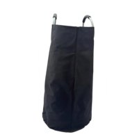 Panier à linge imperméable 43*79cm avec poignées métalliques, panier de rangement en tissu pliable et haut, bac à vêtements anti-poussière, personnalisable OEM
