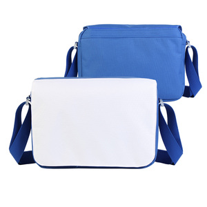 Bolso Bandolera de Poliéster Ligero y Moderno con Logotipo Personalizado para Hombre, Bolso Mensajero Impermeable y Portátil para Uso en Exteriores - Product Image 1
