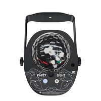 Projecteur de scène 3-en-1 à faible consommation, activé par le son, à motifs multiples, faisceau de lumière pour DJ, soirée en boîte de nuit, en ABS