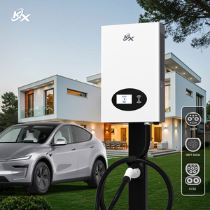 Estación de Carga de CC de 30kW Optimizada para Espacios, Montada en Pared, con una Sola Pistola, Solución de Montaje Vertical - Product Image 1