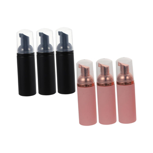40ml 50ml 4oz 150ml Mini Empty Recycled PET Foam Pump Lash Shampoo & Eyelash Cleanser Bottle Custom Color Frosted - Product Image 1