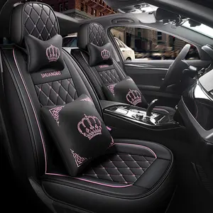 Summer New Full Package Leather Car Cushion 4 Seasons Universal Seat Cushion Cover