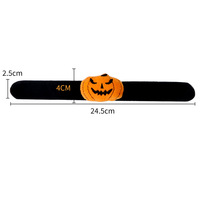 Nouveaux bracelets en peluche pour fête d'Halloween, accessoires de fête d'Halloween, bracelets de fête d'Halloween, bracelets de fête d'Halloween pour enfants, cadeaux