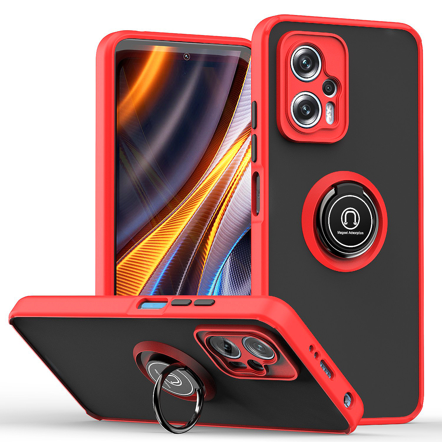 Rojo + negro