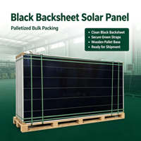 Panneau solaire photovoltaïque mono N type 550 720W, module PV étanche pour système de stockage d'énergie solaire hors réseau, maison, camping