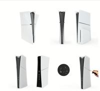 2023 pour PS5 Slim Console lecteur optique étui en silicone accessoires de jeu housse anti-poussière pour PS5 Slim Console de jeu