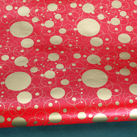 Eco Friendly Custom logo Personalized Paper Packaging Warping Roll Christmas Wrapping Paper Tissue Paper