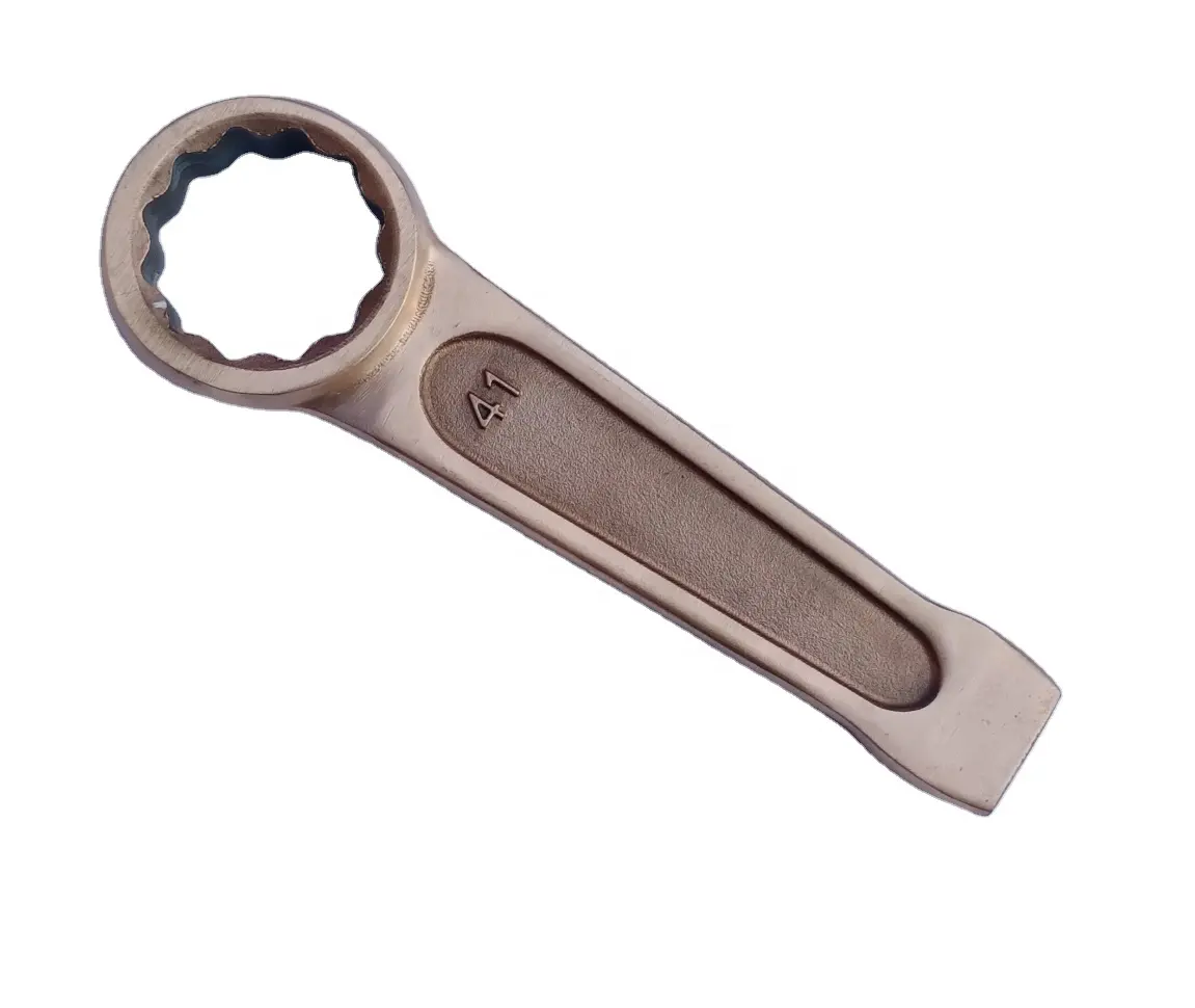 Non sparking striking box wrench 41mm explosion proof wrench Beryllium bronze wrench