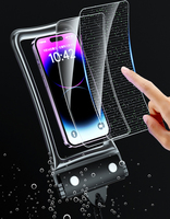 Sac étanche universel pour téléphone portable, housse de protection flottante transparente en PVC pour natation sous-marine