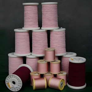 <span class=keywords><strong>Fil</strong></span> Litz en cuivre recouvert de soie de type à <span class=keywords><strong>soudure</strong></span> directe USTC / UDTC 0,08 mm x 210 brins pour le bobinage de transformateurs et de bobines - Product Image 2