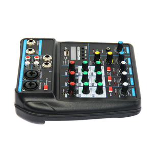 <span class=keywords><strong>Mini</strong></span> table de mixage audio 4 canaux Bluetooth USB, table de mixage sonore pour karaoké, <span class=keywords><strong>DJ</strong></span>, soirée à domicile - Product Image 6