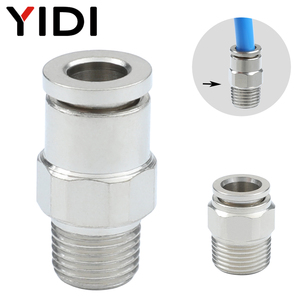 EU Type Self Locking Pneumatic Fitting