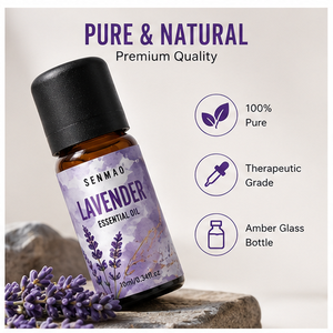 Huile essentielle de massage de haute qualité avec son parfum aromatique naturel de <span class=keywords><strong>lavande</strong></span> pour soulager les douleurs musculaires et apaiser la peau. - Product Image 3