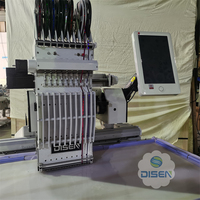 Machine à broder informatisée avec découpe laser, bordure en dentelle, prix avec couteau de découpe automatique, découpeuse de sequins, sequance