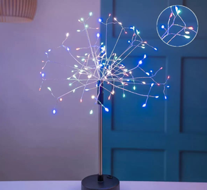 Luz LED de fuegos artificiales IP65 a prueba de agua para celebraciones nocturnas en interiores/exteriores e iluminación de pasillos en complejos turísticos. - Product Image 1