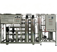 Système de traitement d'eau industriel RO à double étage 10T/H, équipement de purification par osmose inverse bipolaire pour l'alimentation en eau des usines
