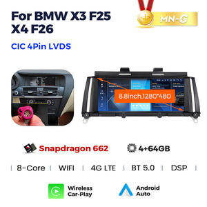 MEKEDE-Reproductor multimedia con sistema de navegación <span class=keywords><strong>GPS</strong></span> para coche, radio de audio para BMW X3, F25, X4, F26, 8,8 pulgadas - Product Image 4