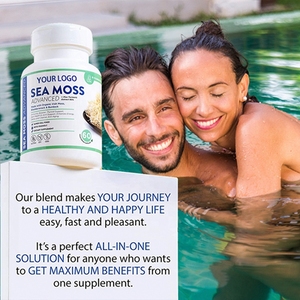 Private Label No Gummy Non GMO Bladderwrack Burdock Organic Irish <strong>Seamoss</strong> Sea Moss Capsules Pills <strong>Tablets</strong> - Product Image 6
