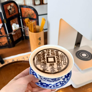 Coffee Art Printer 600DPI Latte Art <b>Printing</b> <b>Machine</b> Push Button Control DIY Cake Beer Foam Image Printer For Cafe Shop - Product Image 2
