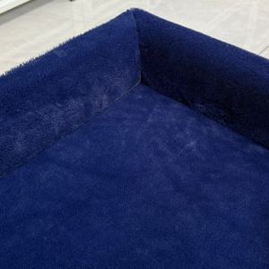 Luxuriöses, Superweiches, Komfortables Winter-Haustierbett, Orthopädisches Blaues Hunde- & Katzen-Sofa - Product Image 5