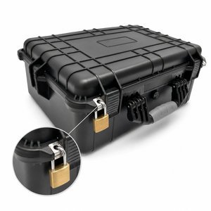 Boîte <span class=keywords><strong>de</strong></span> rangement en <span class=keywords><strong>plastique</strong></span> étanche IP67 durable <span class=keywords><strong>avec</strong></span> <span class=keywords><strong>couvercle</strong></span> à verrouillage sécurisé, résistante aux chocs, pour outils d'extérieur - Product Image 1