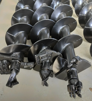 En gros, accessoire de tarière hydraulique à enfiler de taille personnalisée pour excavatrice, chargeuse compacte et pelle à trous