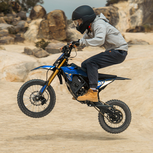 Moto tout-terrain DX1 avec cadre en chromoly, VTT électrique 48V 1500W, batterie lithium-ion, vitesse 65 km/h, charge utile 130 kg - Product Image 6
